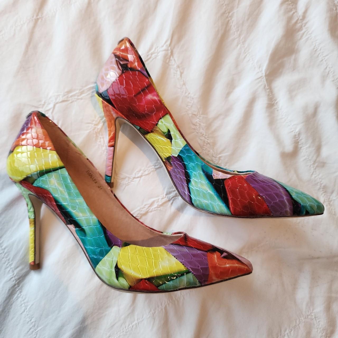 Rainbow snake heels best sale