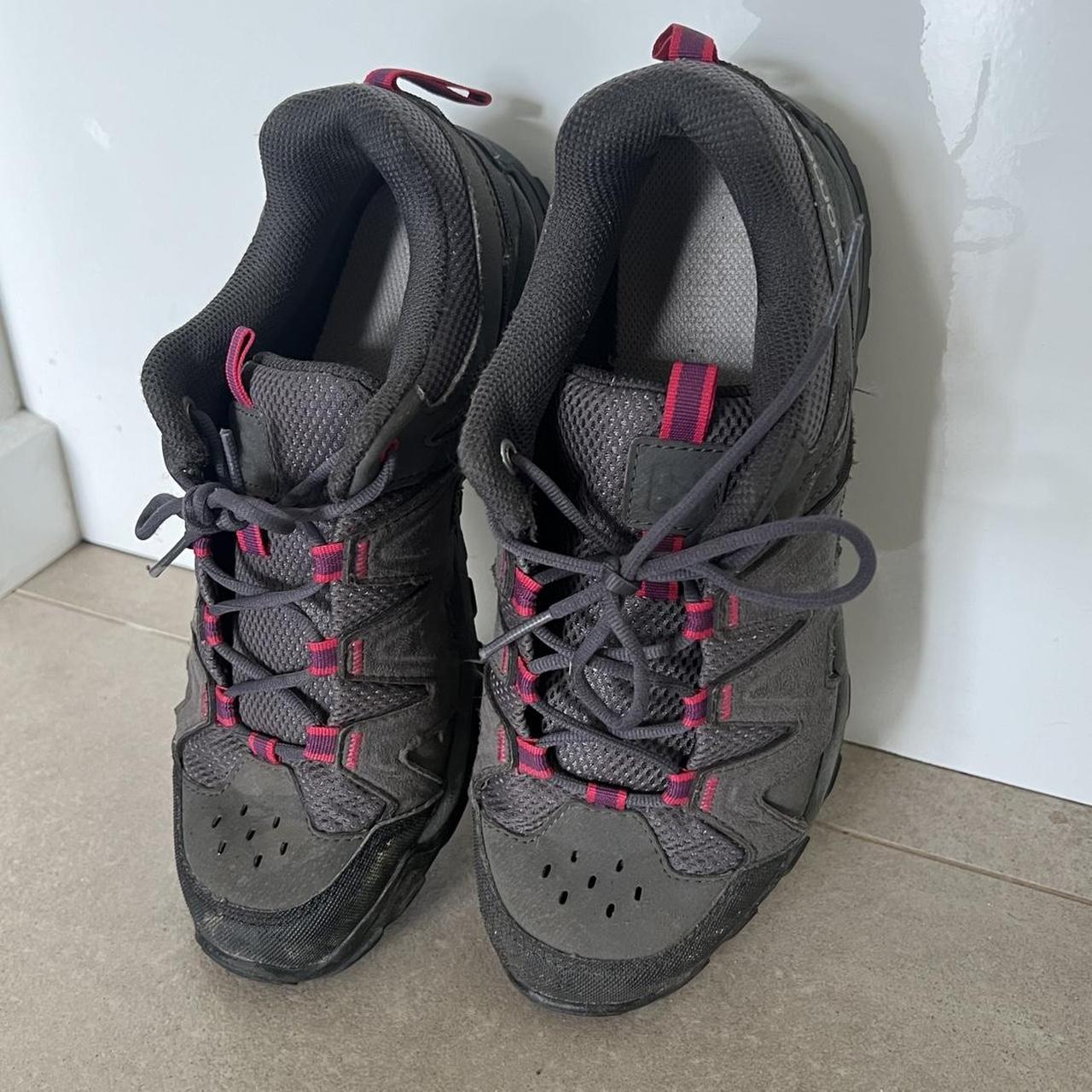 Salomon Ortholite Contragrip Hiking Shoes Size UK... - Depop