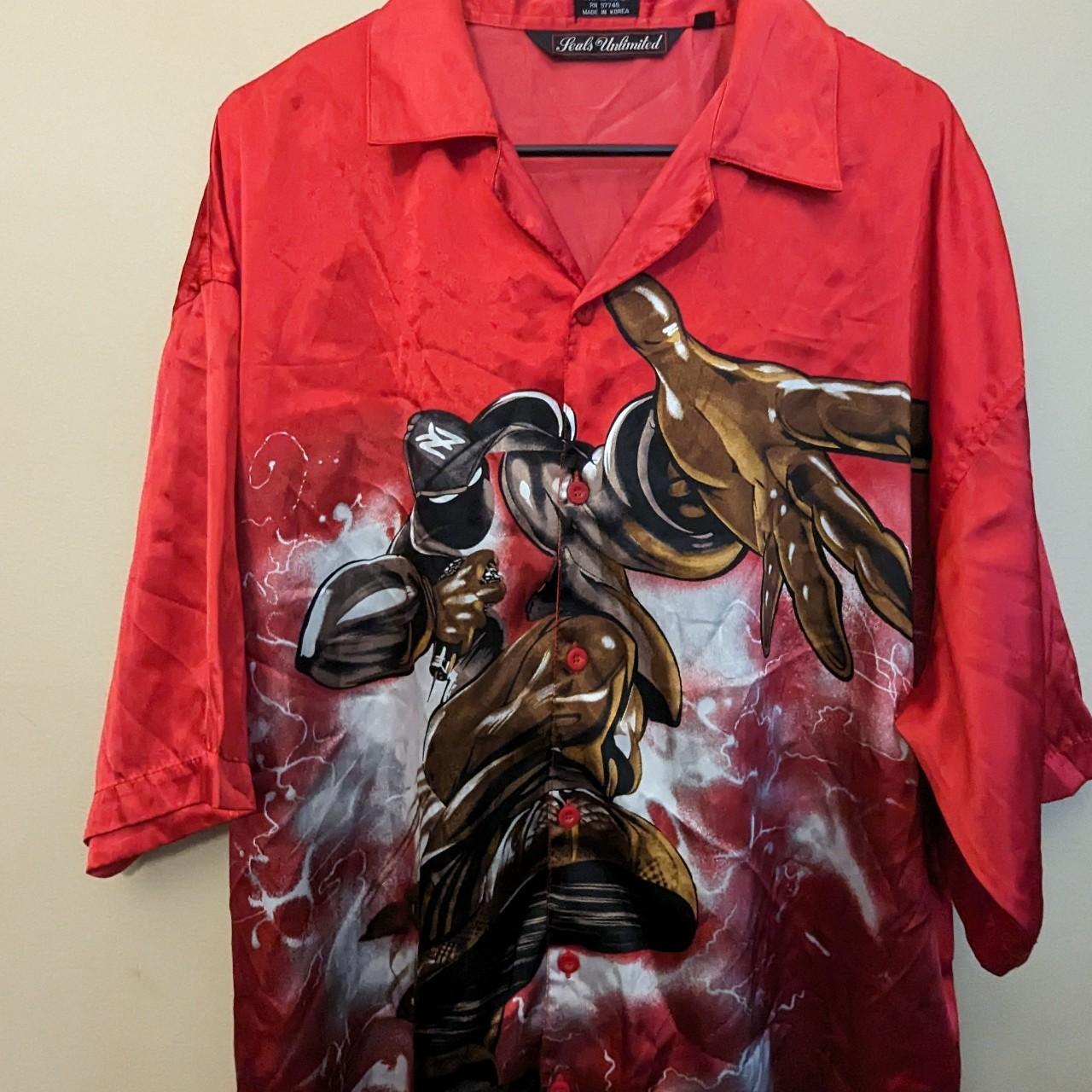 Seals Unlimited Limp Bizkit Button Up XL. Depop