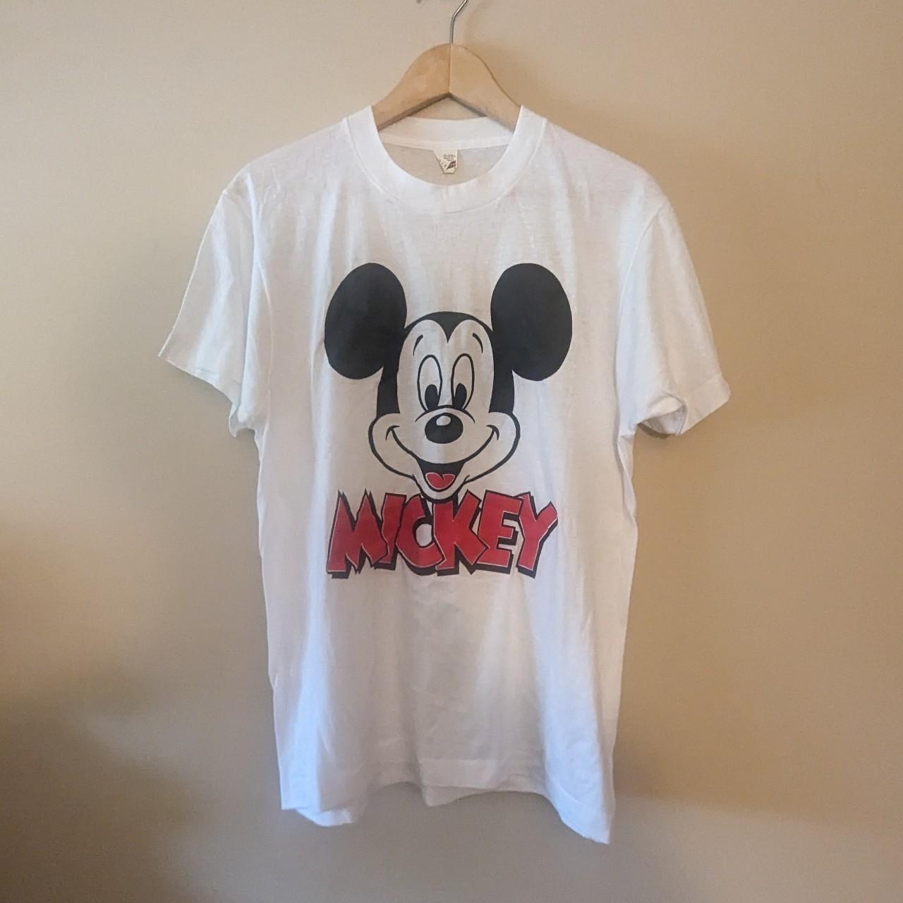 Mickey Mouse Mickey Head Shot On Front Large. Depop