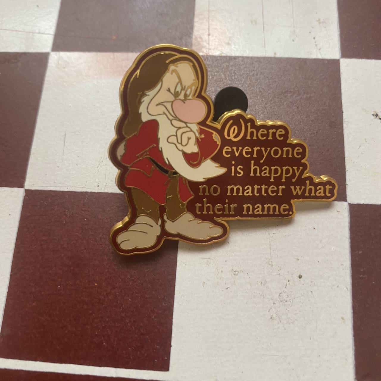 Awesome Grumpy Dosney enamel pin. #disney #grumpy... - Depop