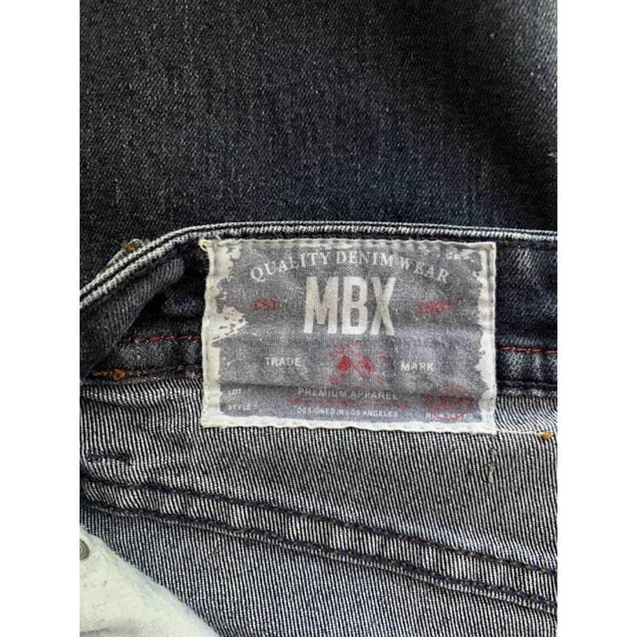 MBX Jeans Slim Stretch Size 36X32 Missing the... - Depop