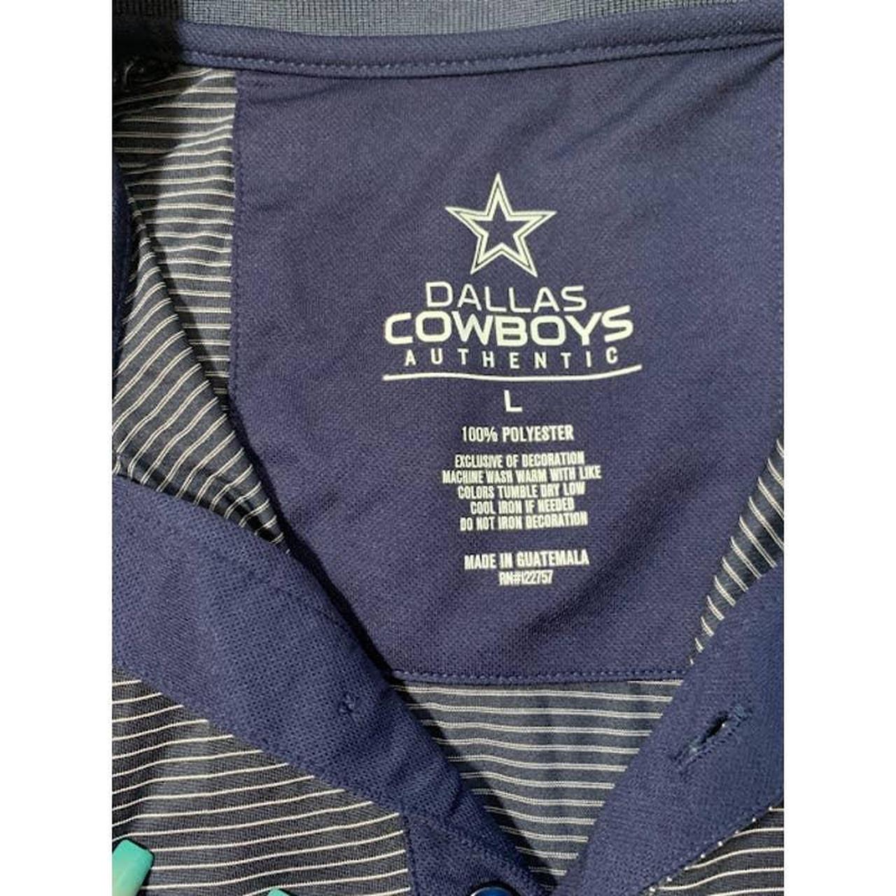 NFL Dallas Cowboys Polo Shirt Men Sz XL Short Sleeve - Depop