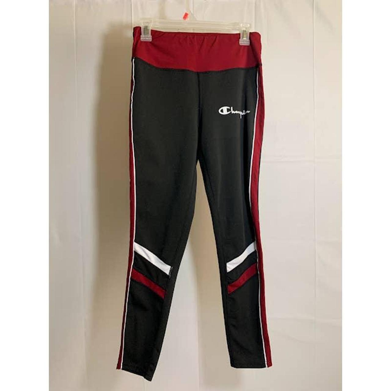 Champion Women's Leggings size xl Red and black in