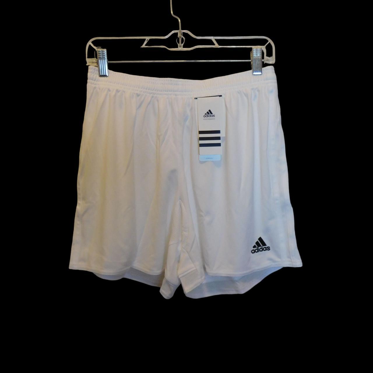 Adidas Women's Medium Soccer Shorts White -
