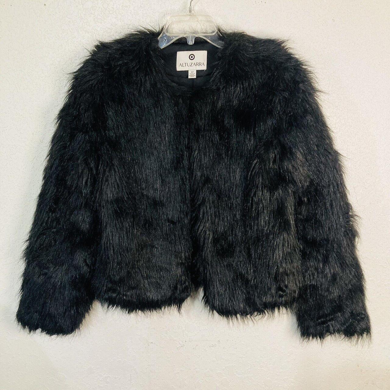 Banana republic faux hot sale fur bomber