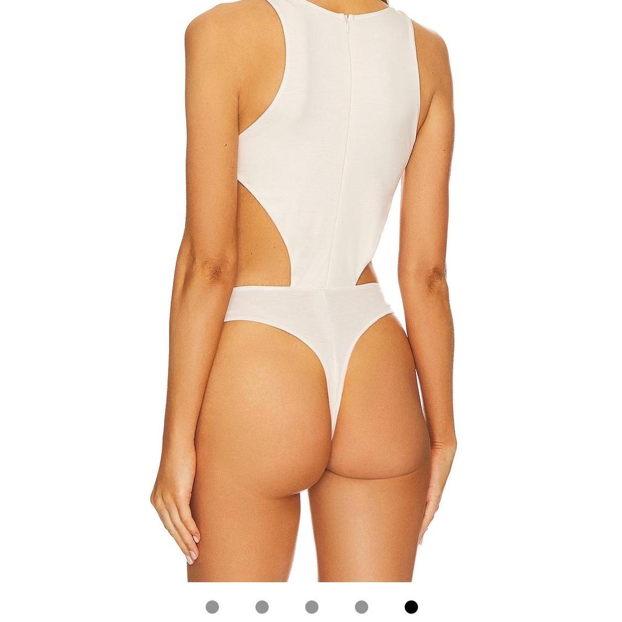 Revolve Naked Instinct Bodysuit In White In Xs Only Depop