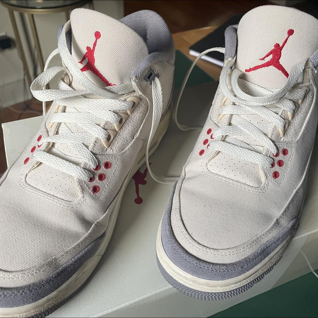 cream coloured jordans