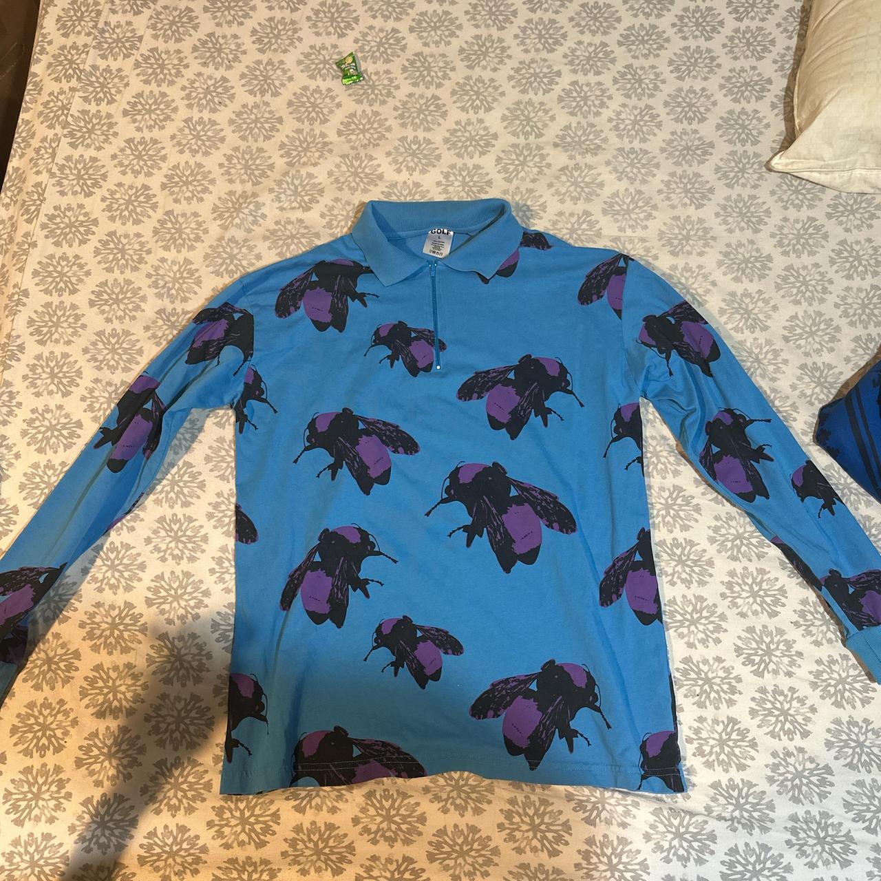 Sweater Golf Wang Bee Crewneck Golf Wang Bee Sweatshirt, Pastel