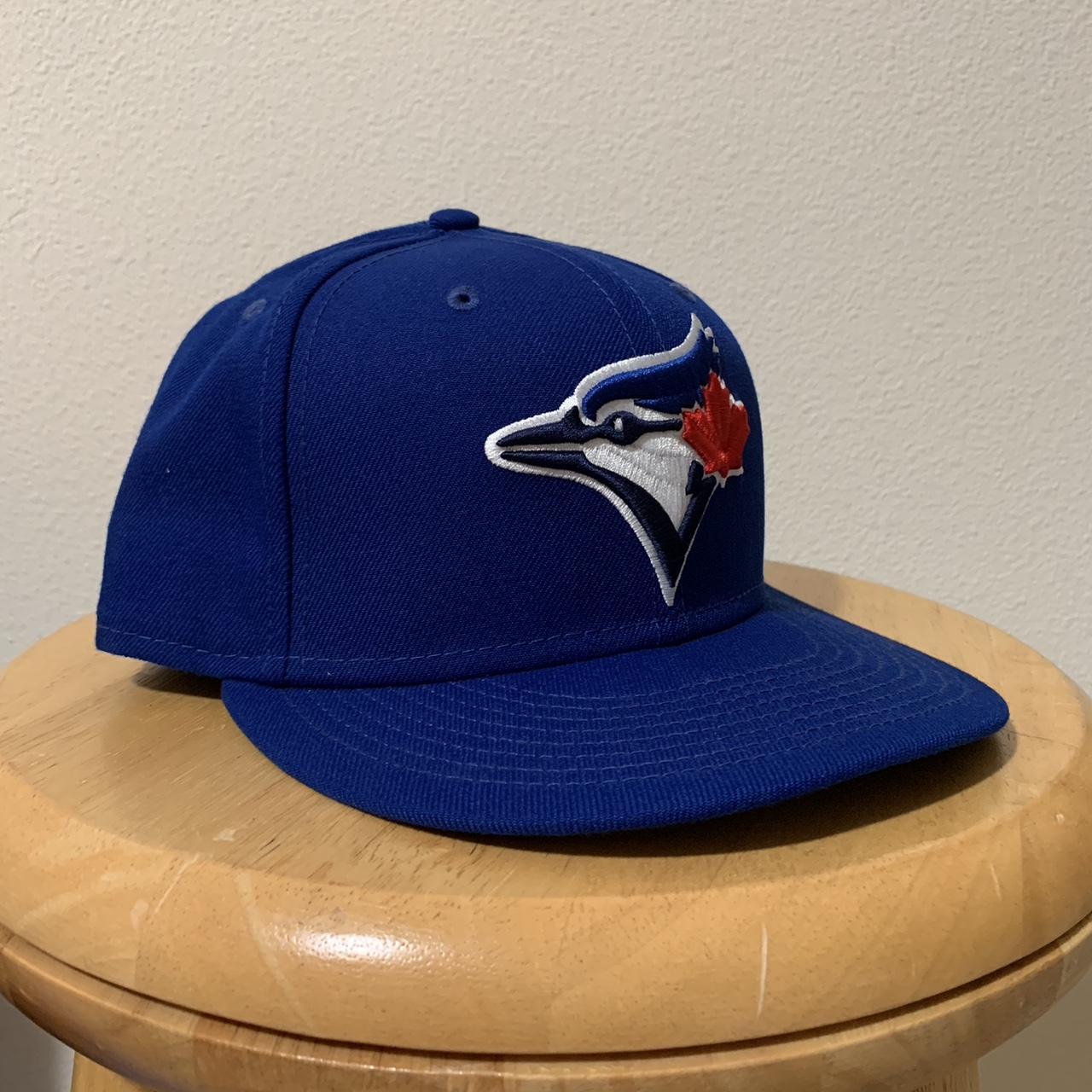 Vintage New Era Diamond Collection Blue Toronto Blue - Depop