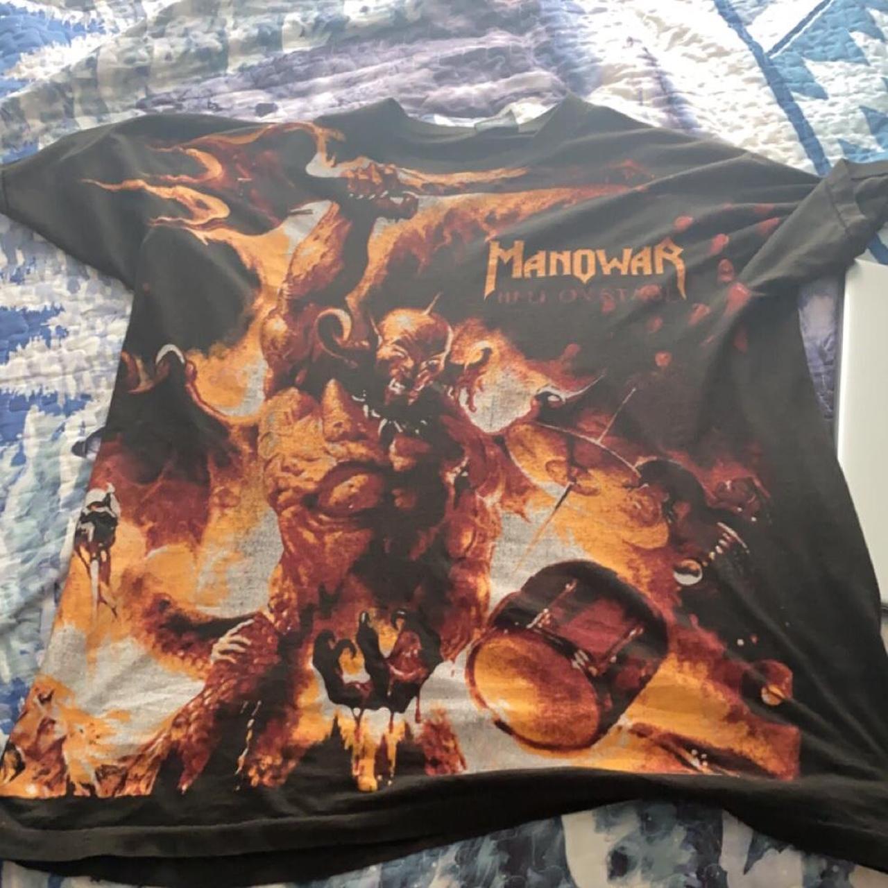 Manowar shirt One the coolest shirts I’ve... - Depop