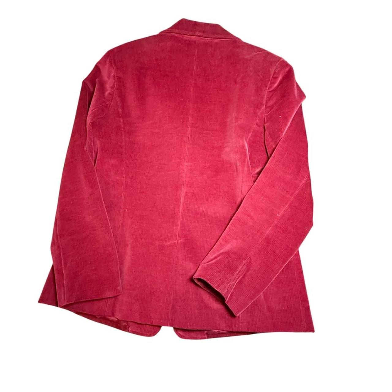 Rafaella Women's Blazer Jacket - Red/Burgundy - 1… - image 5