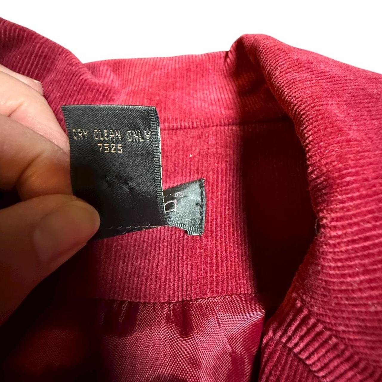 Rafaella Women's Blazer Jacket - Red/Burgundy - 1… - image 2