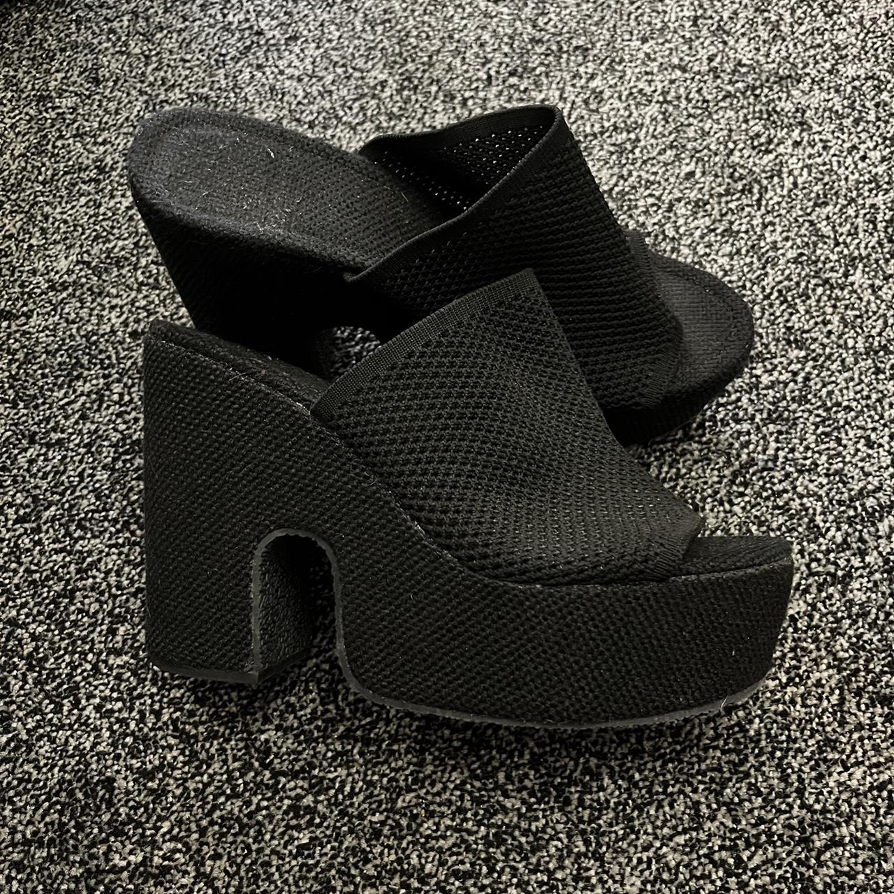platform block heels