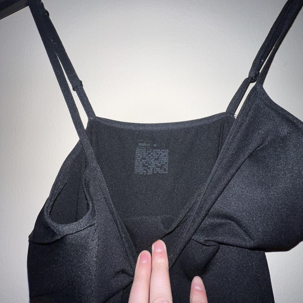 Auden black bodysuit with built-in bra ✨️ Never worn - Depop
