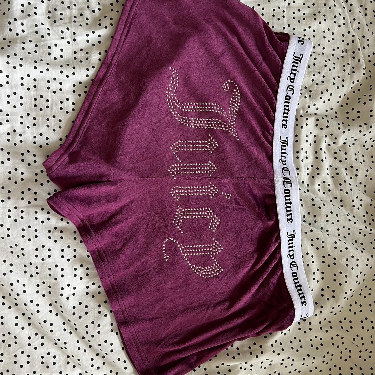 juicy couture sleep shorts - Depop