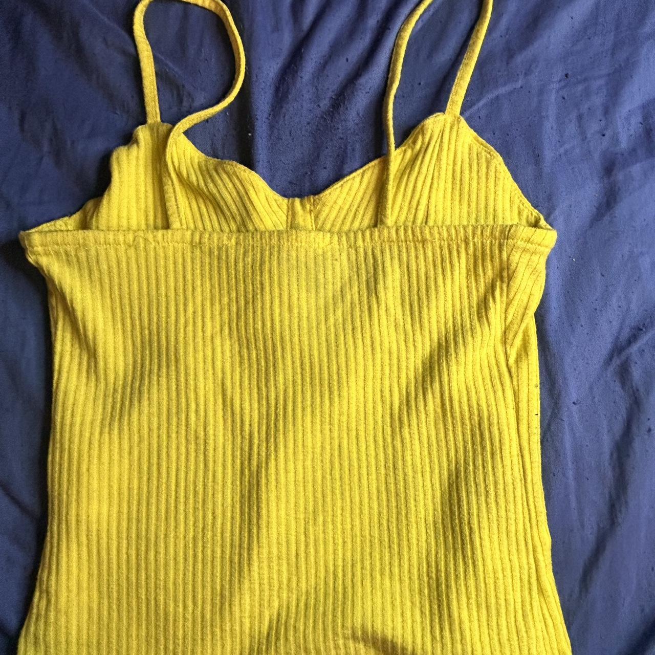 C&A Women's Yellow Vest Depop