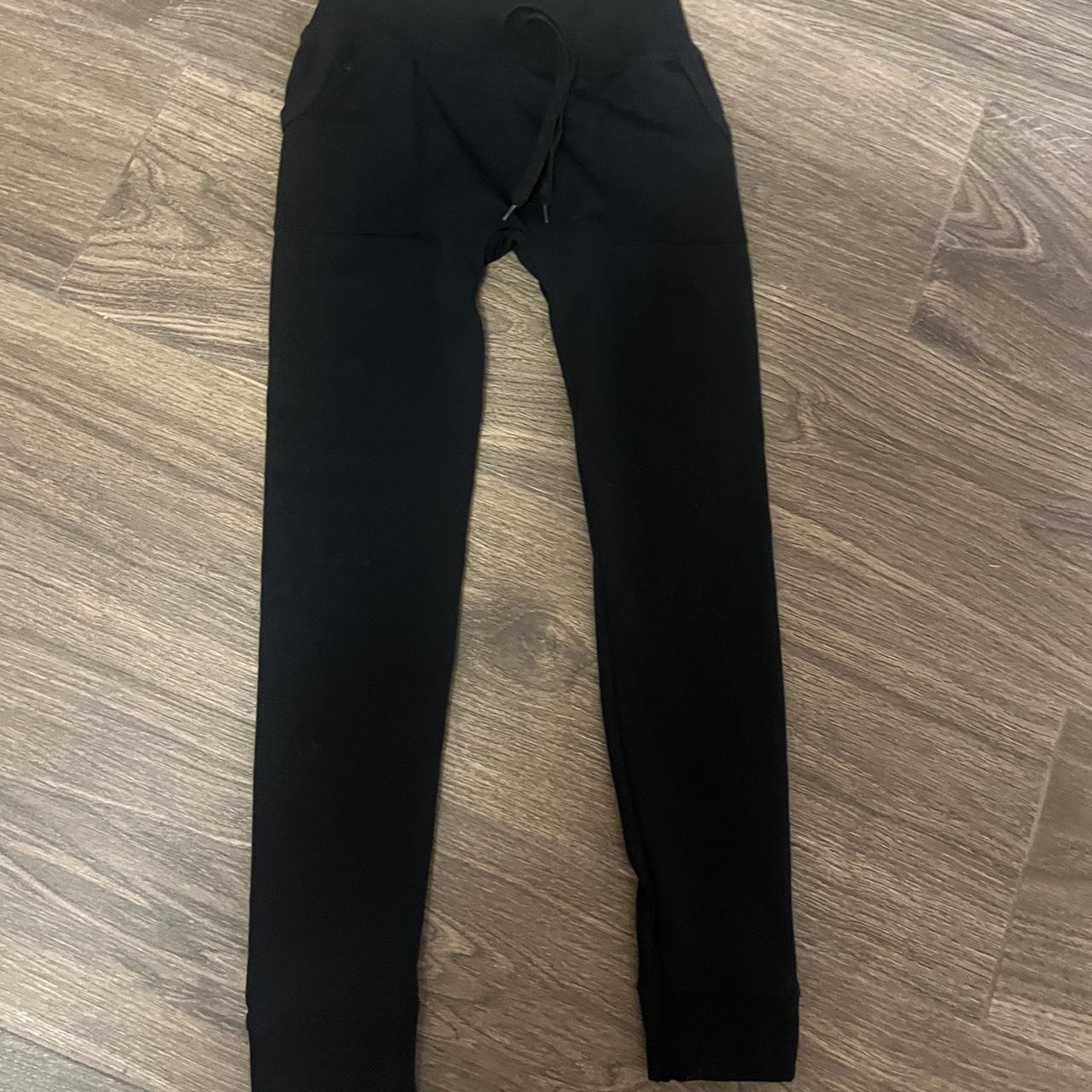 Girls fitted joggers size small/ medium - Depop