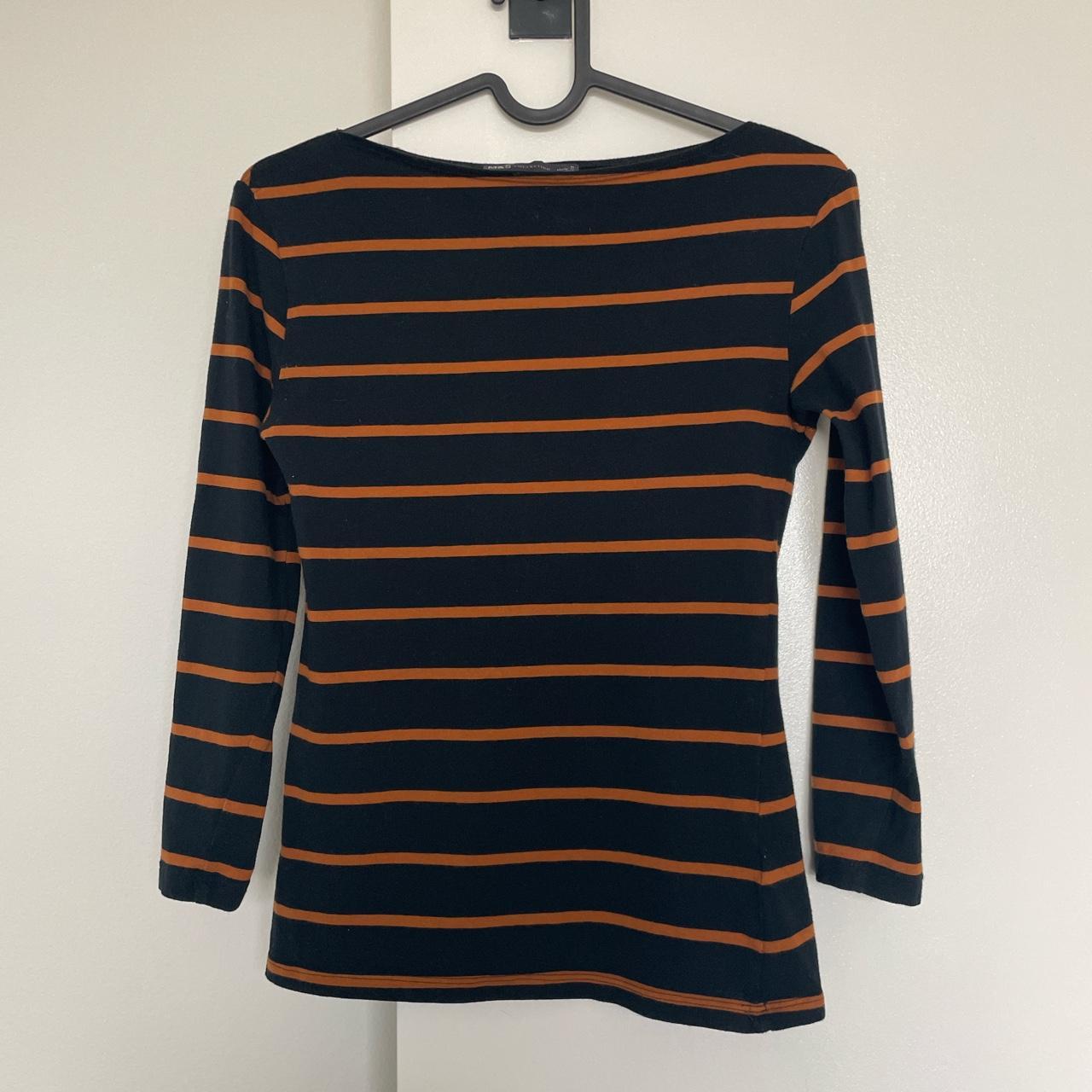 Marks & Spencer Collection Striped Long Sleeve... - Depop