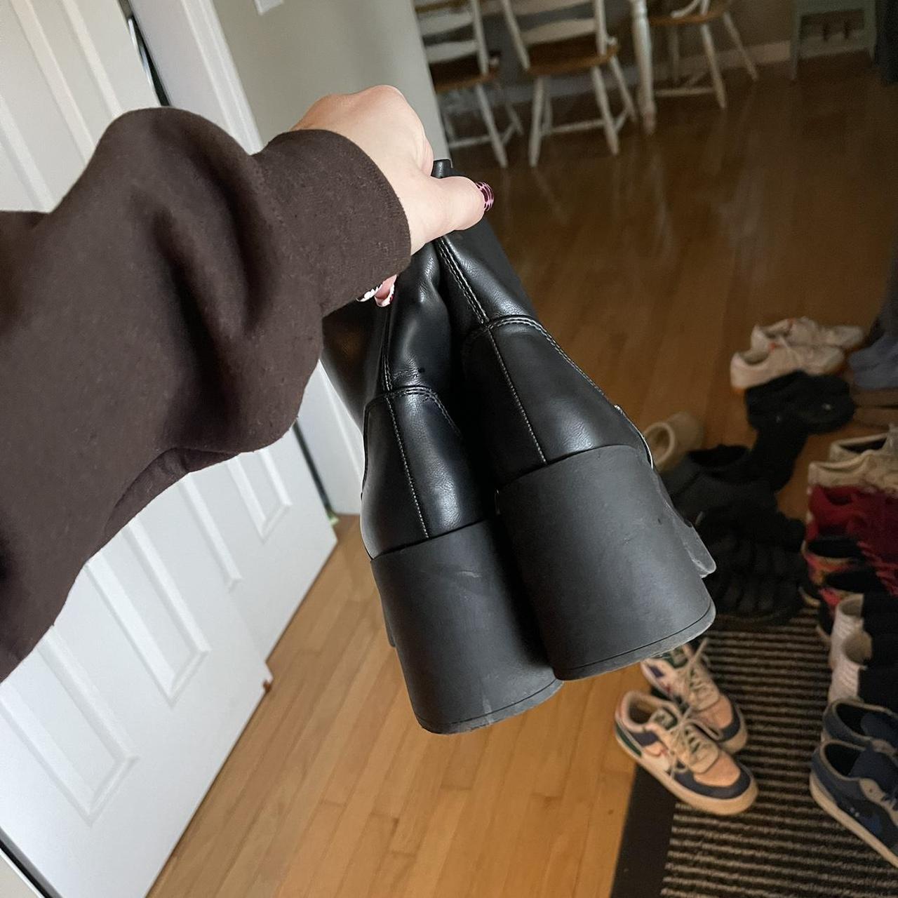 madden girl stomp platform wedge boots