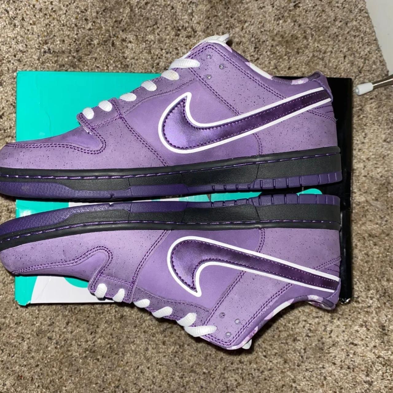 purple lobsters shoes