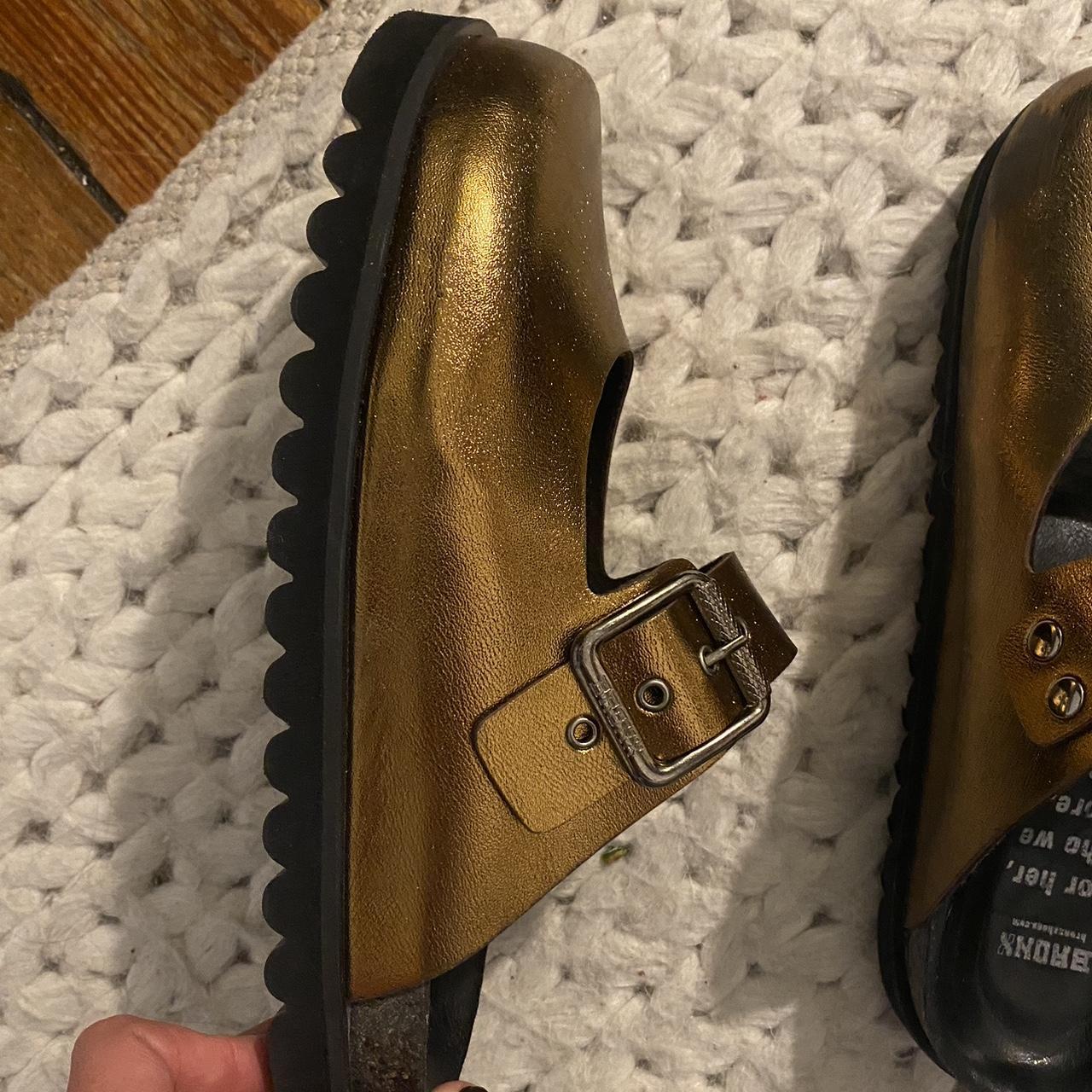 Bronx Baylor Mary Jane clogs. Metallic.... Depop