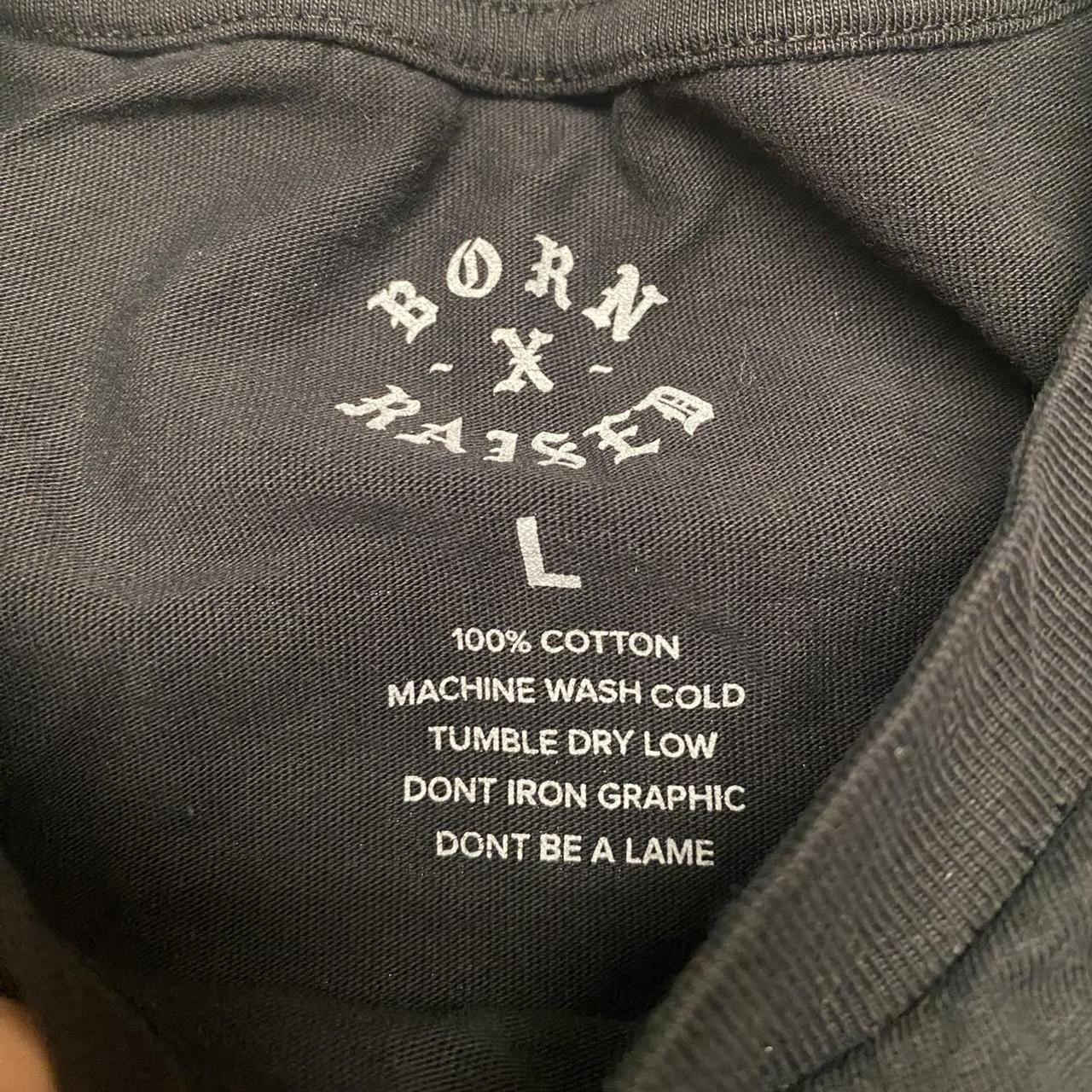 Born x Raised Men's T-Shirt - Black - L