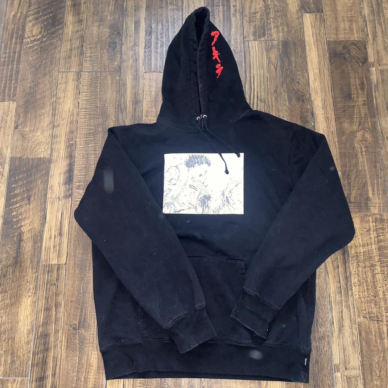 Supreme AKIRA Arm FW2017 Black Hoodie , Size...