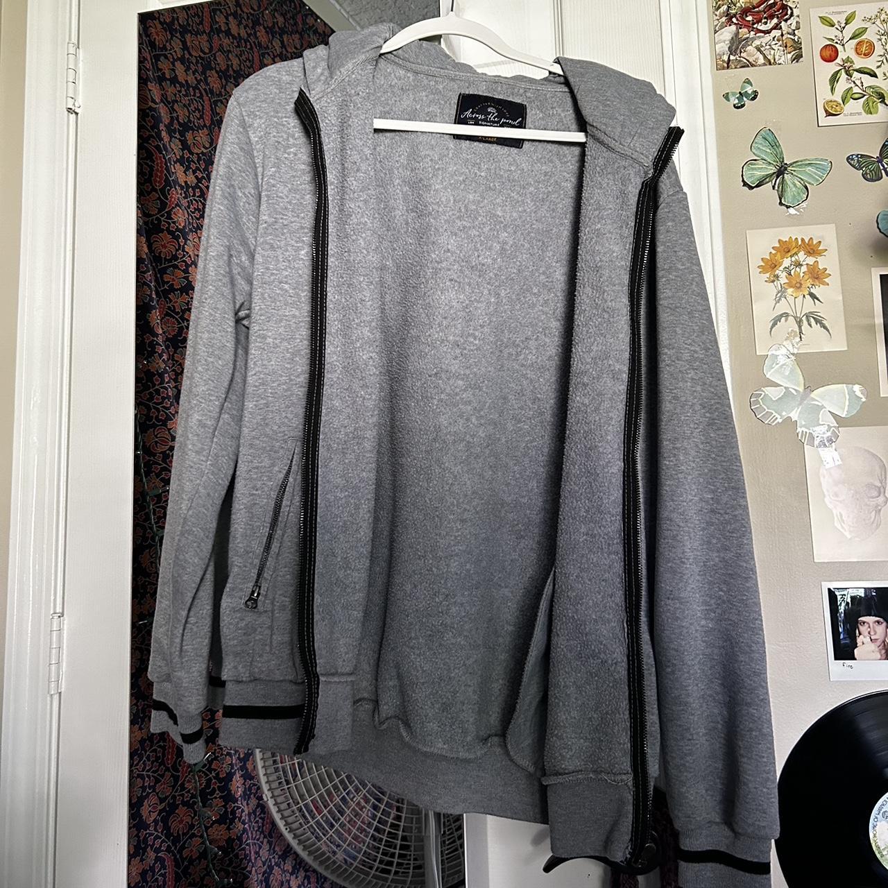 XL warm jacket with hoodie, oversized fit :) Only... - Depop