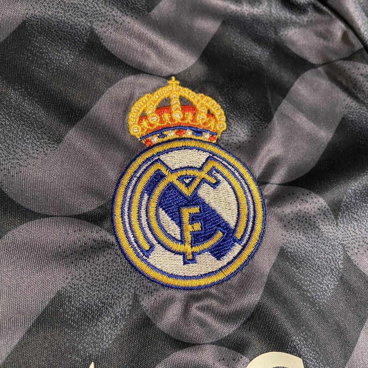 Pink Real Madrid soccer jersey - Depop