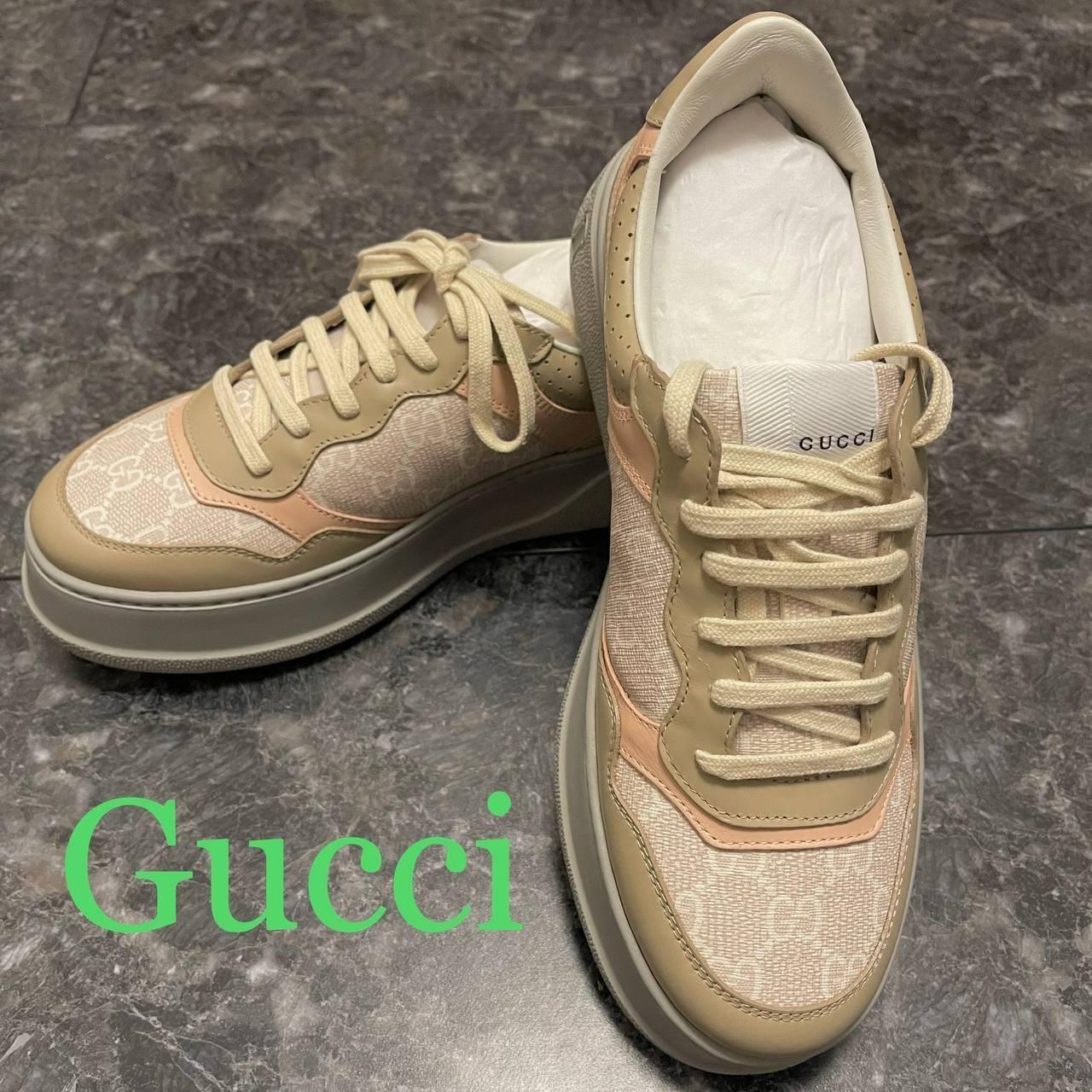 Gucci on sale monogram trainers