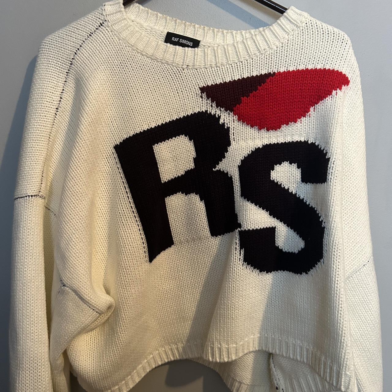 Raf Simmons Cropped Knit Sweater crazy piece soft... - Depop