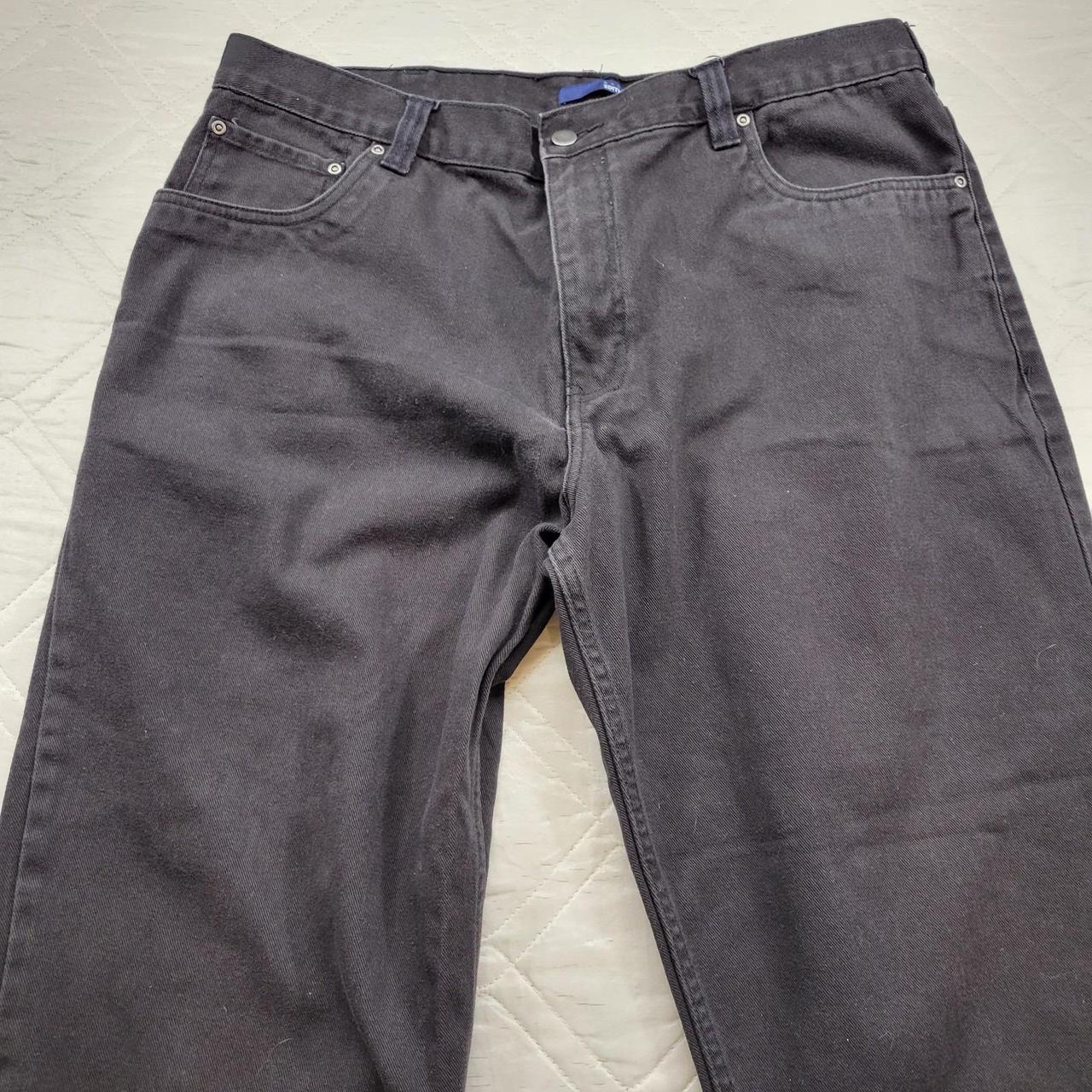 Basic Editions Men's Jeans - Black - 40" – Basic … - image 3