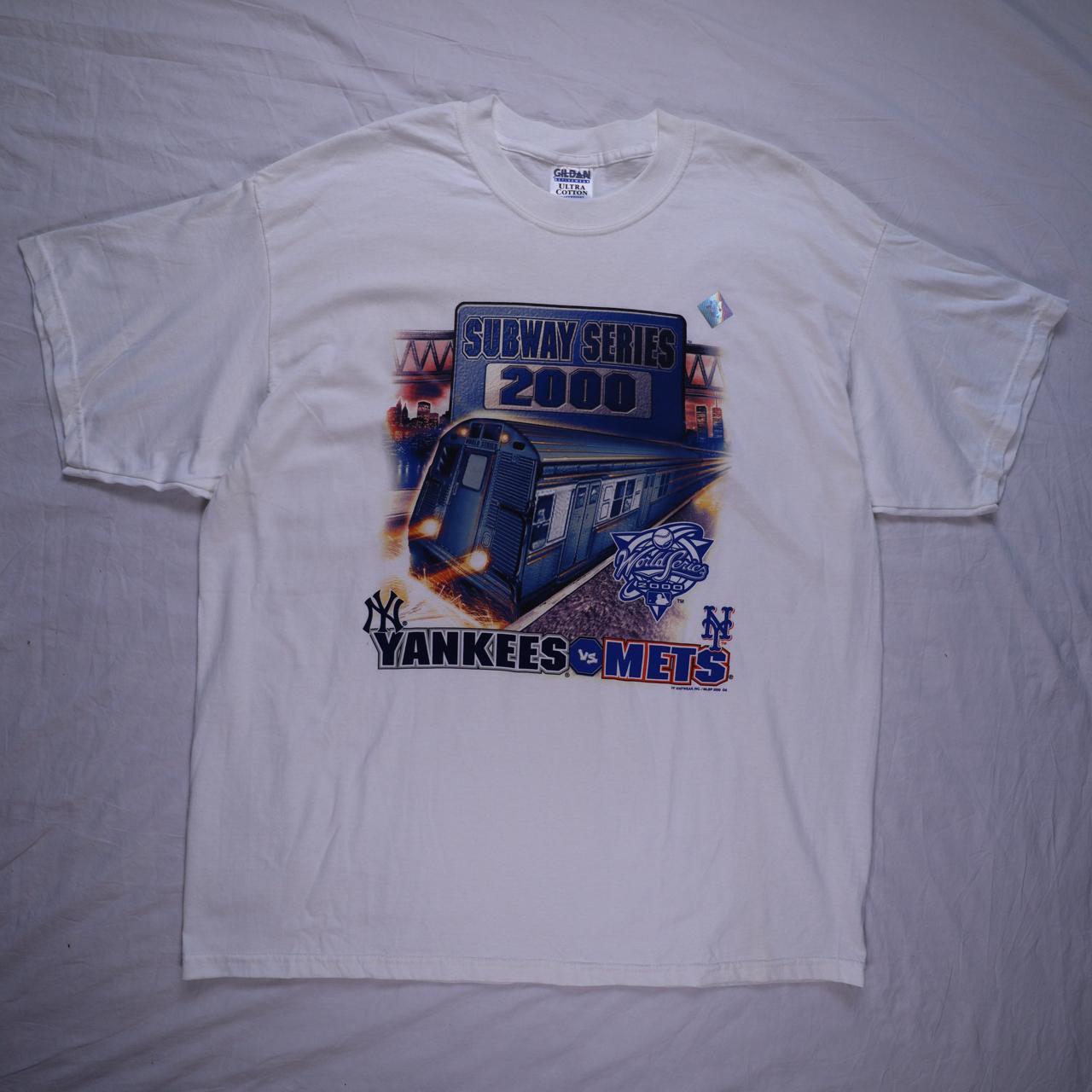 Y2K NY Yankees Mets 2000 Subway World Series t-shirt Extra Large