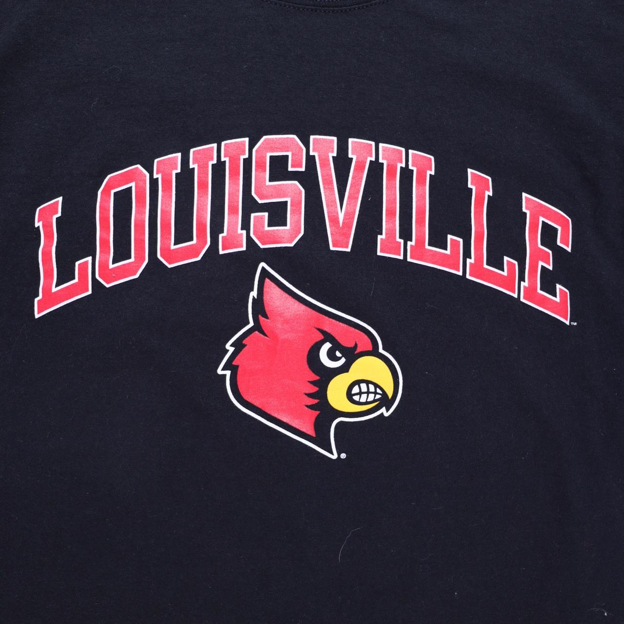 Louisville Cardinals Champion crew neck - Depop