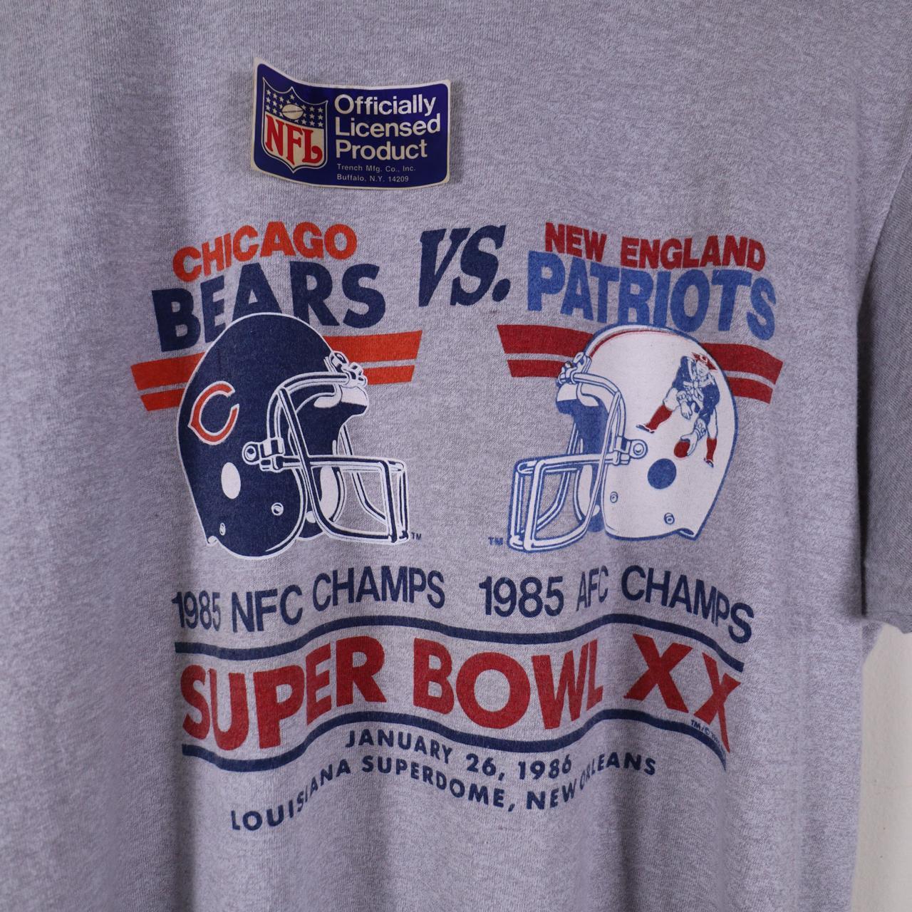 Vintage Chicago Bears Super Bowl XX 1985 Champs T-Shirt