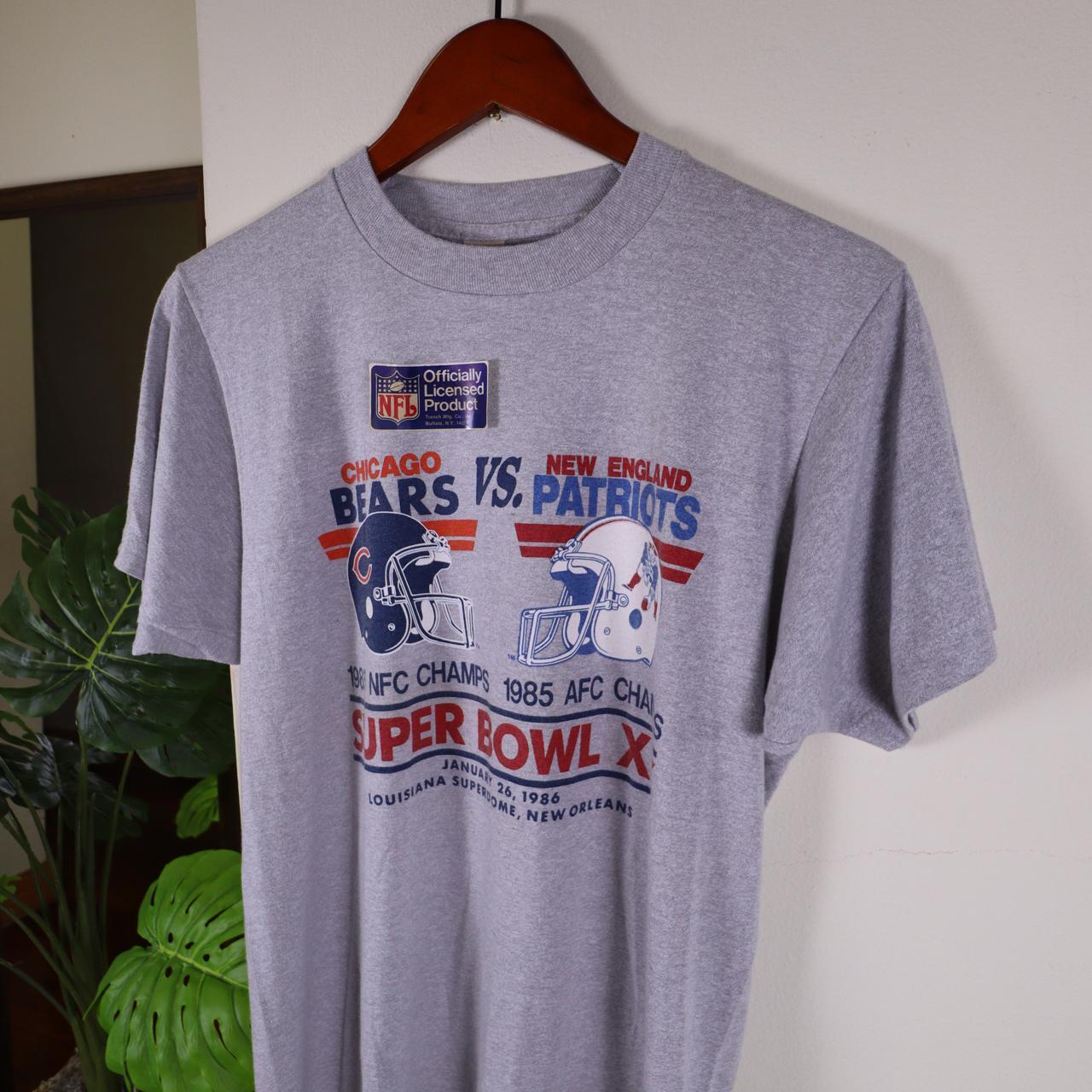 Vintage 1985 NFL Chicago Bears T-shirt Size: Medium - Depop