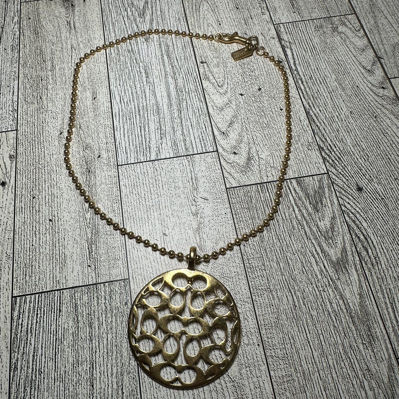 Vintage coach necklace sale