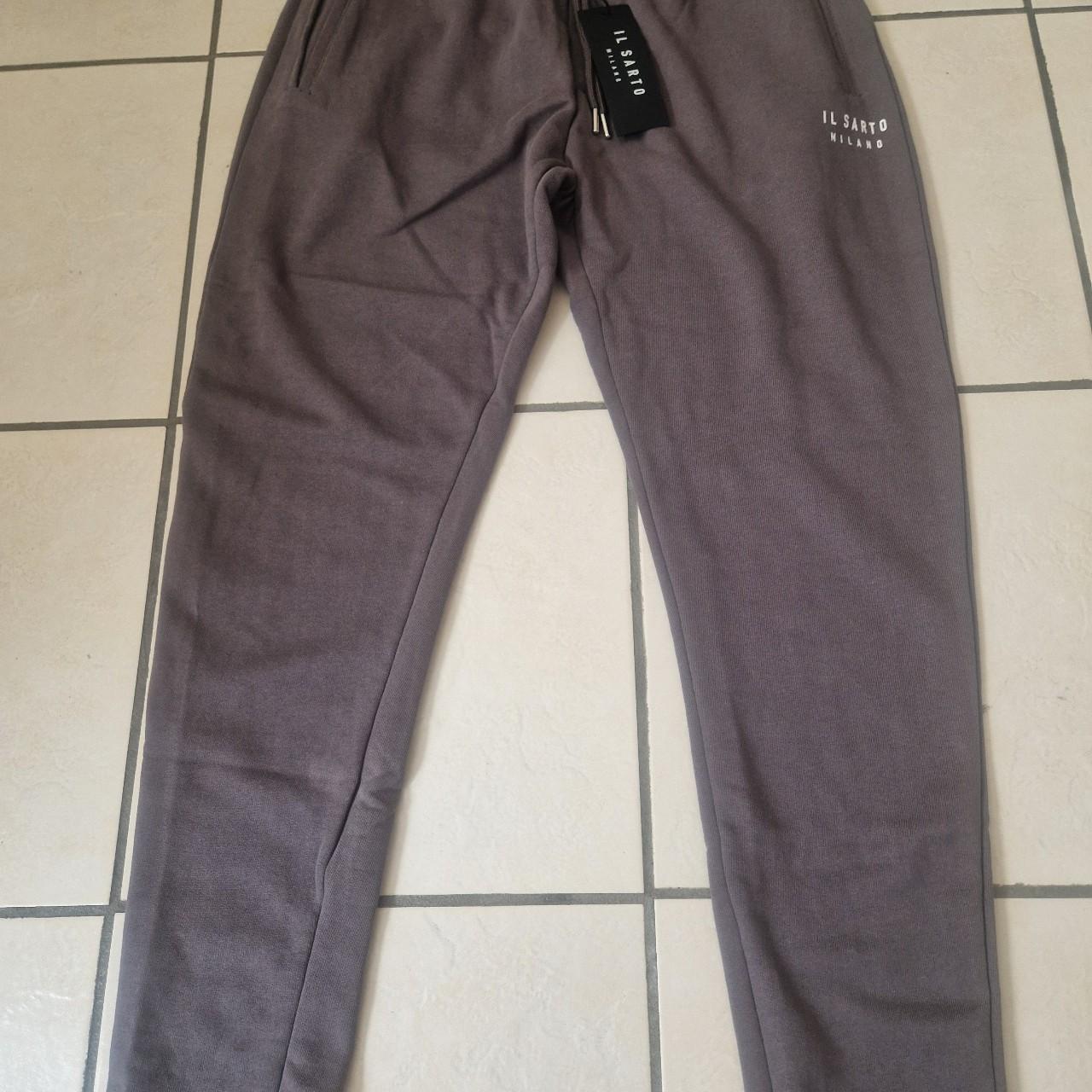 M il sarto grey panel track pants (asos) brand