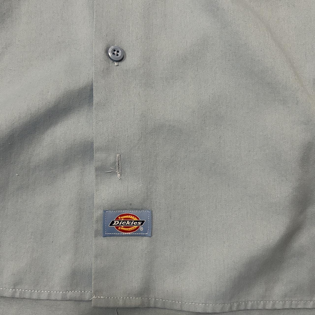 Vintage baby blue Dickies button up Perfect for... - Depop