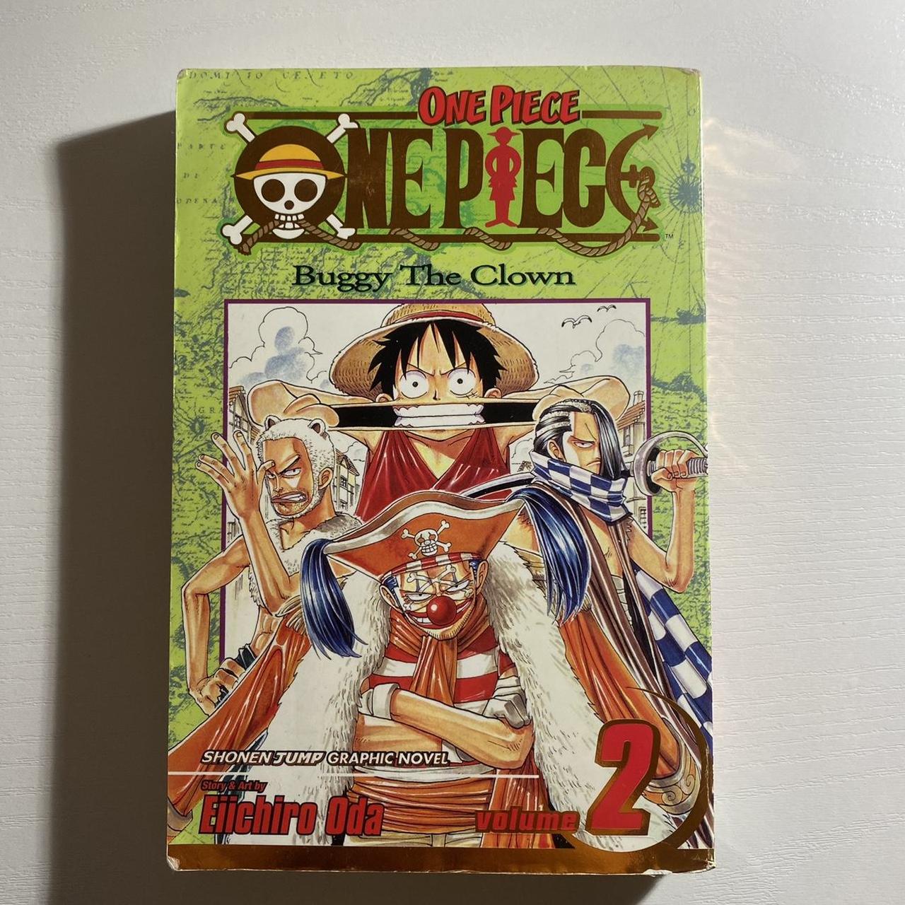 One Piece Volume 2 Gold Foil Cover Edition Manga English Comic Eiichiro Oda