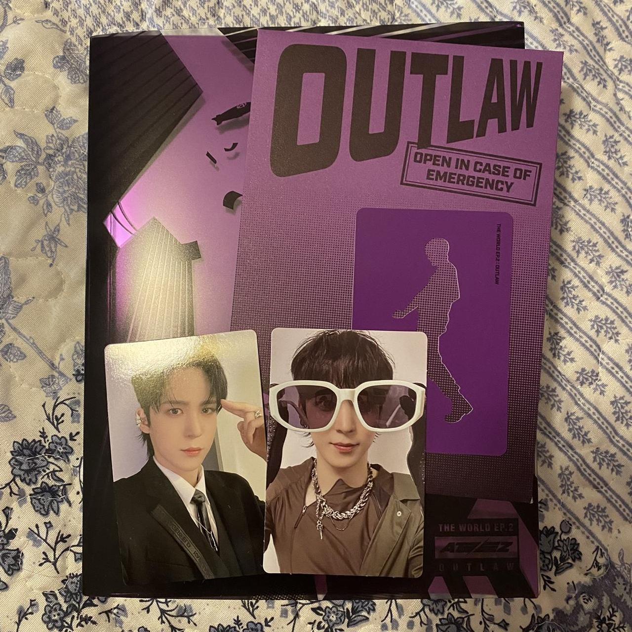 ATEEZ The World Ep. 2 Outlaw Album Version Z -brand - Depop