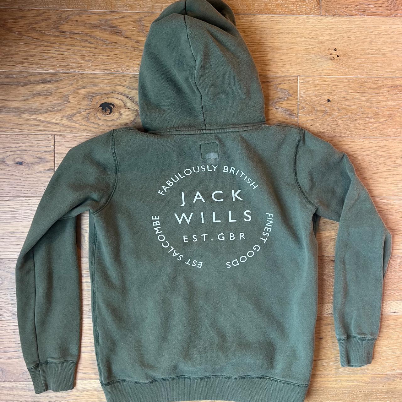 Jack wills olive on sale hoodie