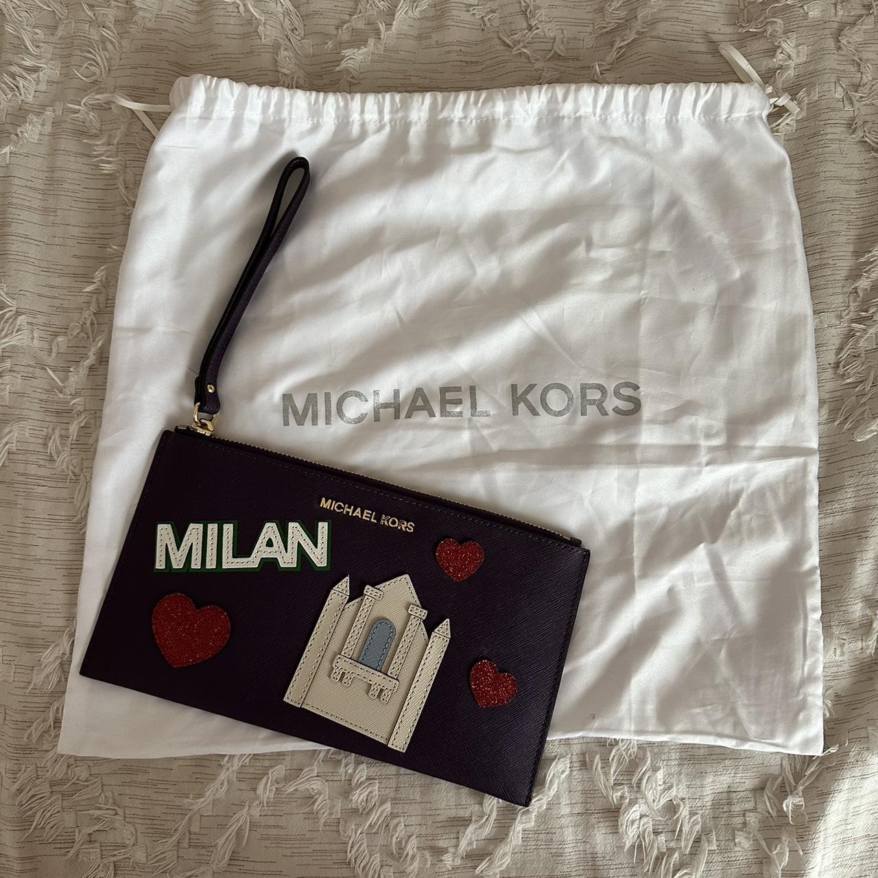 MICHAEL Michael Kors White Leather Floral Applique Jet Set Camera Crossbody  Bag MICHAEL Michael Kors | TLC