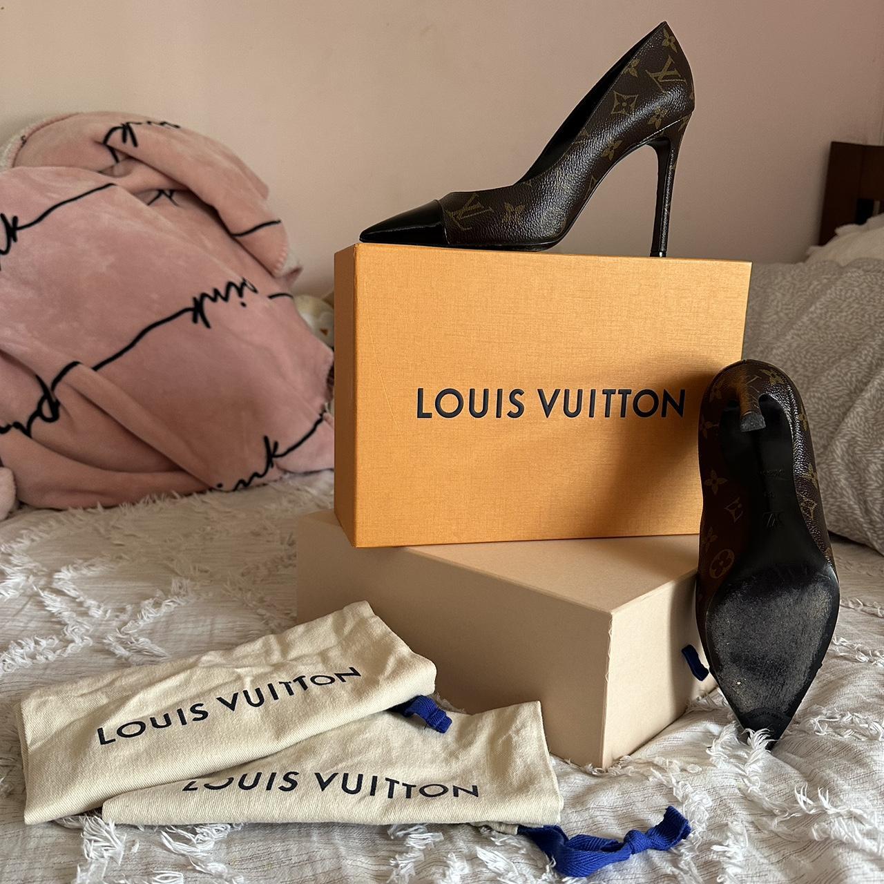 Louis Vuitton sandals -good condition -price - Depop