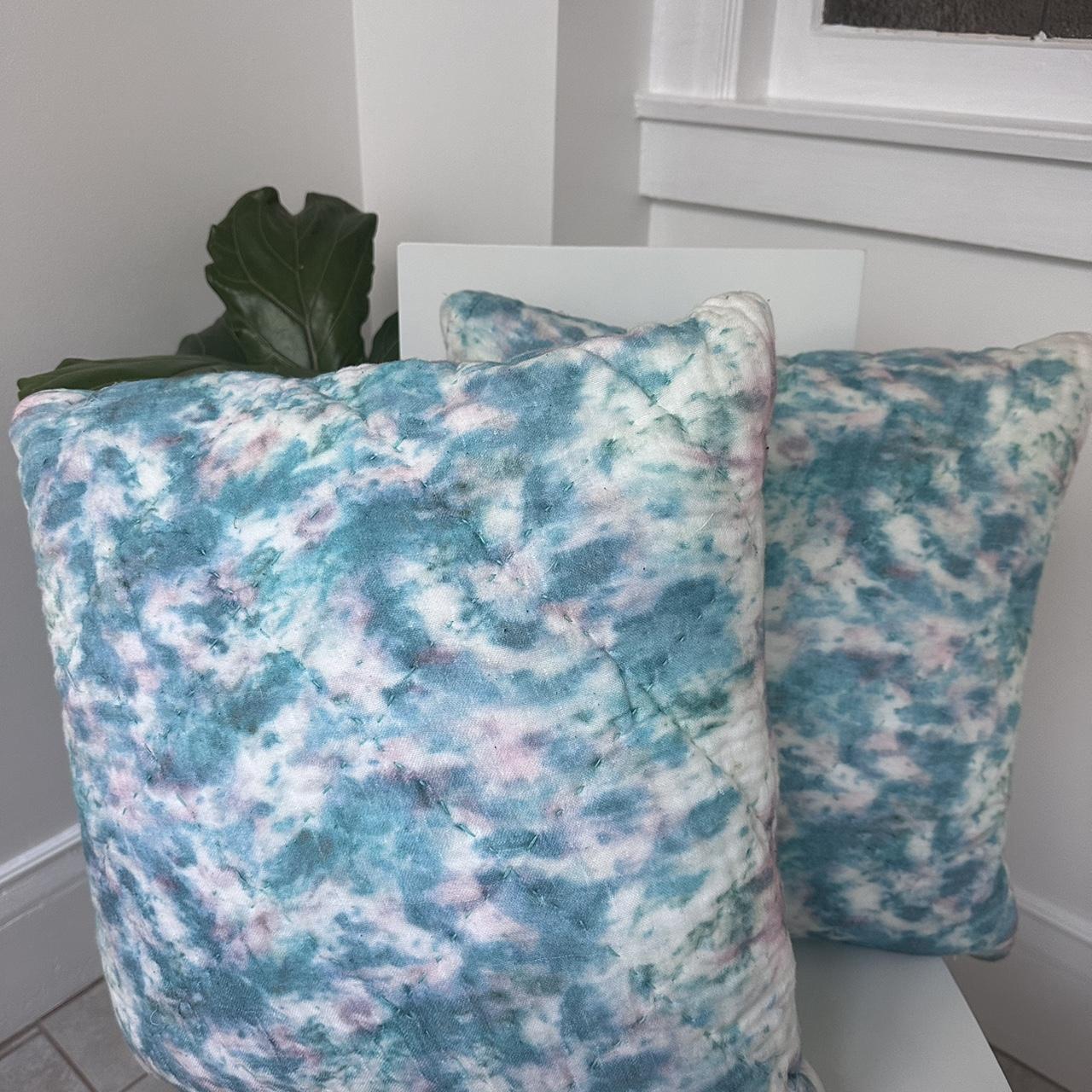 Two Anthropologie throw pillows 20 x 20 inches Very... Depop