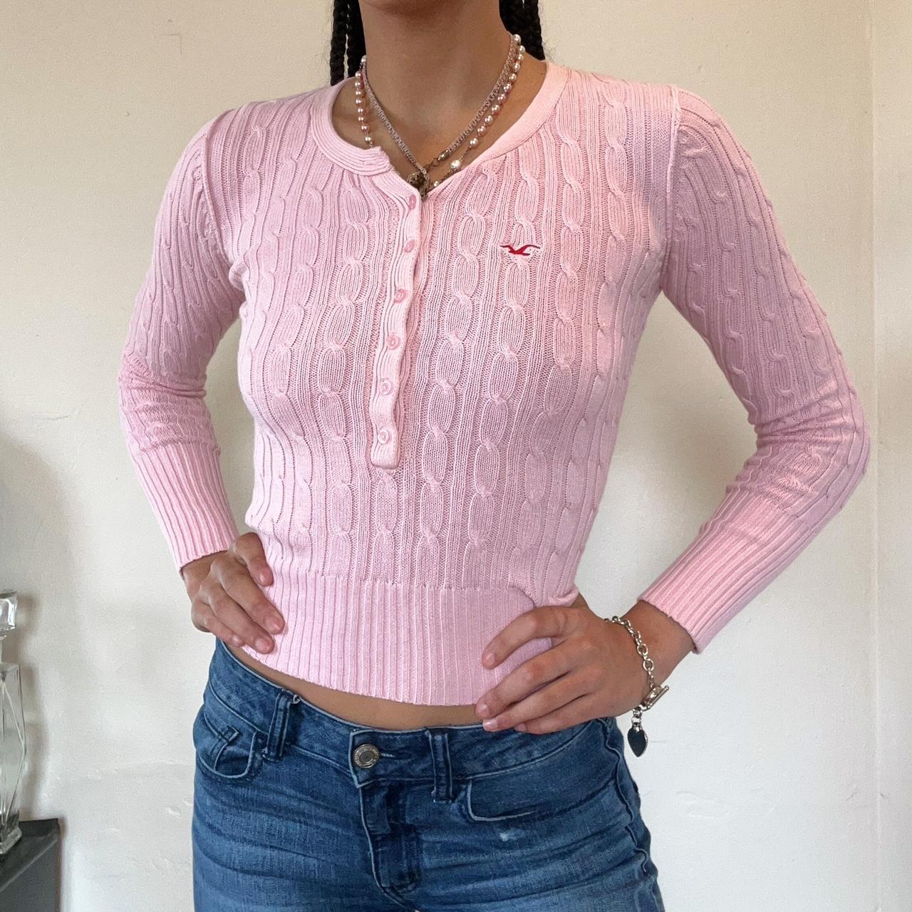 Women's Pink Jumper | Depop