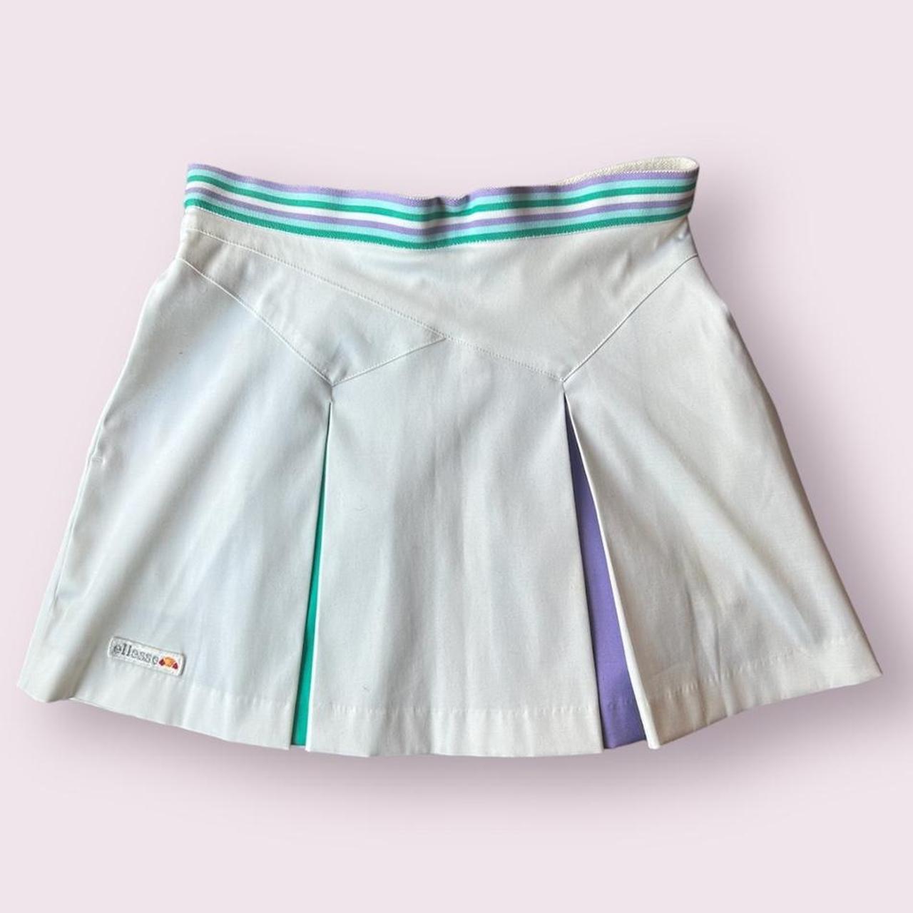 Ellesse Women's White and Purple Skirt (5)