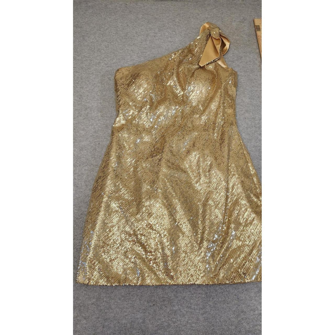 Scala Women's Dress - Gold - 10 – Vtg Y2k Scala D… - image 2