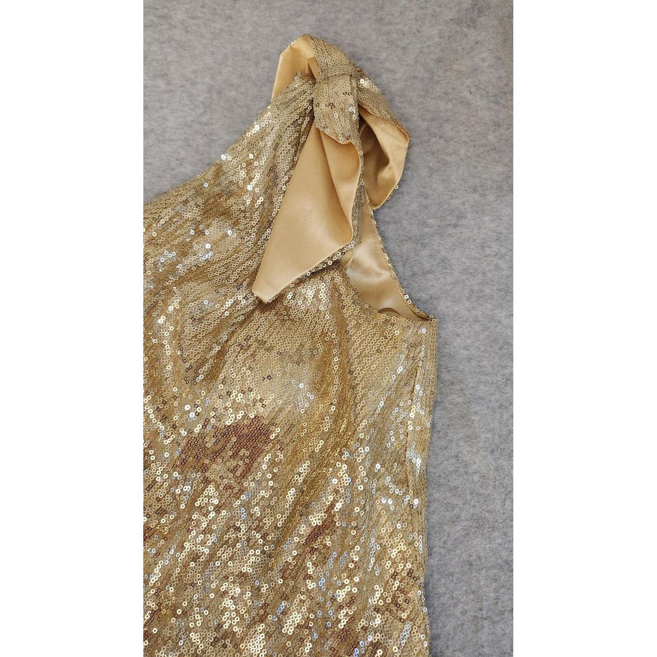 Scala Women's Dress - Gold - 10 – Vtg Y2k Scala D… - image 6